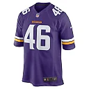 Zennovawear Men's Minnesota Vikings Aaron Dykes Purple Team Game Jersey