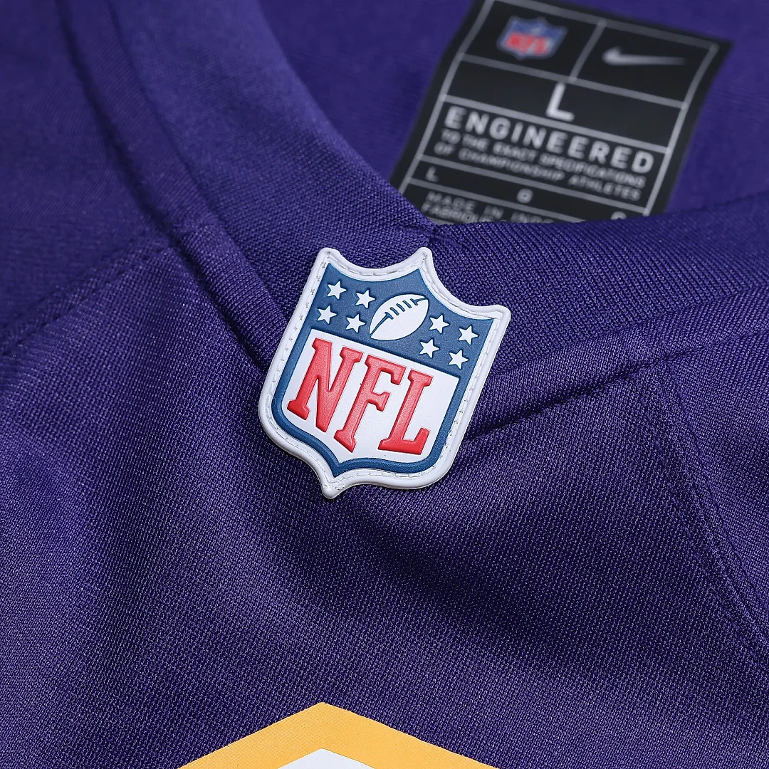 Zennovawear Men's Minnesota Vikings Addison Purple Classic Player Game Jersey