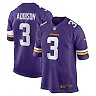 Zennovawear Men's Minnesota Vikings Addison Purple Game Jersey