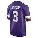 Zennovawear Men's Minnesota Vikings Addison Purple Game Jersey