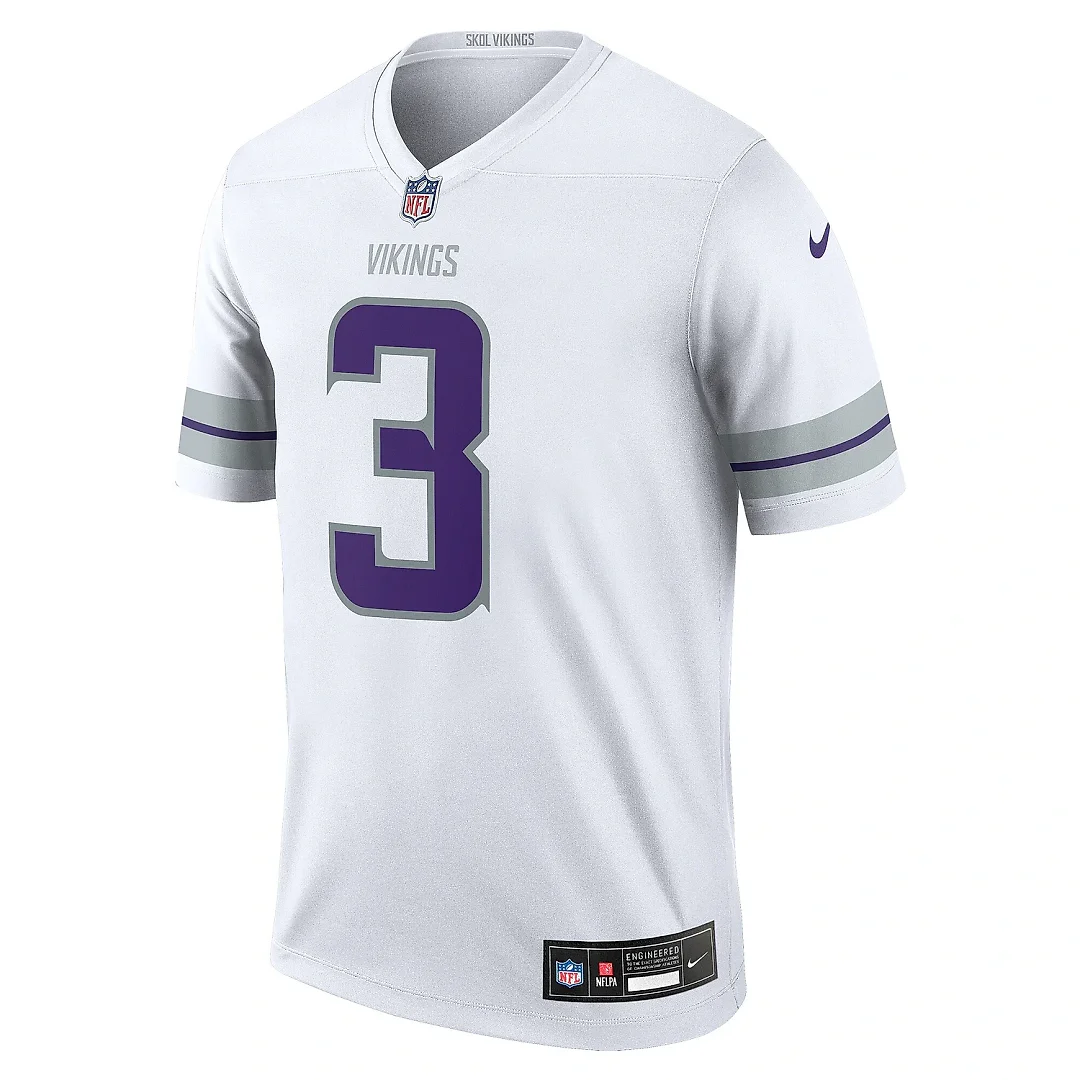 Zennovawear Men's Minnesota Vikings Addison White Alternate Legend Player Performance Top