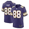 Zennovawear Men's Minnesota Vikings Alan Page Purple Classic Retired Player Jersey