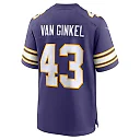 Zennovawear Men's Minnesota Vikings Andrew Van Ginkel Purple Alternate Game Jersey