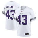 Zennovawear Men's Minnesota Vikings Andrew Van Ginkel White Alternate Game Jersey