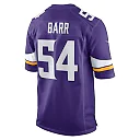 Zennovawear Men's Minnesota Vikings Anthony Barr Purple Team Game Jersey