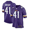 Zennovawear Men's Minnesota Vikings Austin Bryant Purple Game Jersey