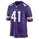 Zennovawear Men's Minnesota Vikings Austin Bryant Purple Game Jersey