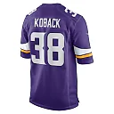 Zennovawear Men's Minnesota Vikings Bryant Koback Purple Home Game Player Jersey