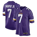 Zennovawear Men's Minnesota Vikings Byron Murphy Jr. Purple Game Jersey