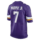 Zennovawear Men's Minnesota Vikings Byron Murphy Jr. Purple Game Jersey