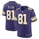 Zennovawear Men's Minnesota Vikings Carl Eller Purple Classic Retired Player Jersey