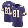 Zennovawear Men's Minnesota Vikings Carl Eller Purple Classic Retired Player Jersey