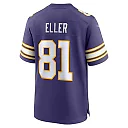 Zennovawear Men's Minnesota Vikings Carl Eller Purple Classic Retired Player Jersey