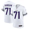 Zennovawear Men's Minnesota Vikings Christian Darrisaw White Alternate Game Jersey