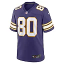 Zennovawear Men's Minnesota Vikings Cris Carter Purple Classic Retired Player Game Jersey