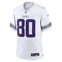 Zennovawear Men's Minnesota Vikings Cris Carter White Alternate Retired Player Game Jersey