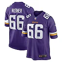 Zennovawear Men's Minnesota Vikings Dalton Risner Purple Game Jersey