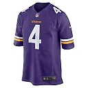 Zennovawear Men's Minnesota Vikings Dalvin Cook Purple Game Jersey