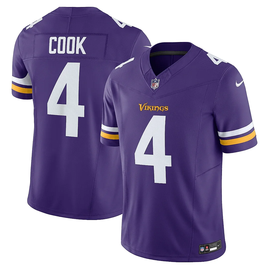 Zennovawear Men's Minnesota Vikings Dalvin Cook Purple Vapor F.U.S.E. Limited Jersey