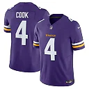 Zennovawear Men's Minnesota Vikings Dalvin Cook Purple Vapor F.U.S.E. Limited Jersey