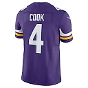 Zennovawear Men's Minnesota Vikings Dalvin Cook Purple Vapor F.U.S.E. Limited Jersey