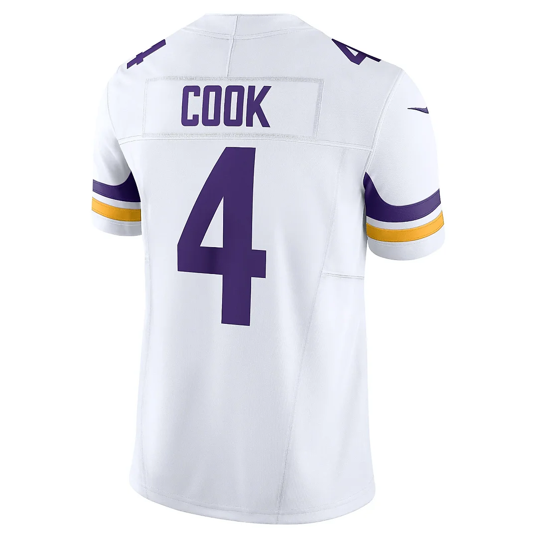 Zennovawear Men's Minnesota Vikings Dalvin Cook White Vapor F.U.S.E. Limited Jersey