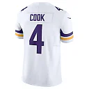 Zennovawear Men's Minnesota Vikings Dalvin Cook White Vapor F.U.S.E. Limited Jersey