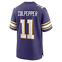 Zennovawear Men's Minnesota Vikings Daunte Culpepper Purple Classic Retired Player Game Jersey