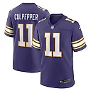 Zennovawear Men's Minnesota Vikings Daunte Culpepper Purple Classic Retired Player Game Jersey
