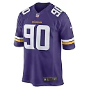Zennovawear Men's Minnesota Vikings Esezi Otomewo Purple Game Player Jersey