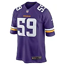 Zennovawear Men's Minnesota Vikings Gabriel Murphy Purple Game Jersey