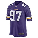 Zennovawear Men's Minnesota Vikings Harrison Phillips Purple Game Player Jersey
