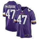 Zennovawear Men's Minnesota Vikings Jake McQuaide Purple Game Jersey