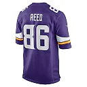 Zennovawear Men's Minnesota Vikings Jake Reed Purple Retired Player Game Jersey