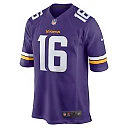 Zennovawear Men's Minnesota Vikings Jaren Hall Purple Game Jersey
