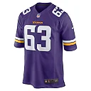 Zennovawear Men's Minnesota Vikings Jeremy Flax Purple Game Jersey
