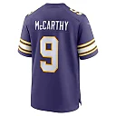 Zennovawear Men's Minnesota Vikings J.J. McCarthy Purple 2nd Alternate Player Game Jersey