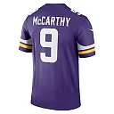 Zennovawear Men's Minnesota Vikings J.J. McCarthy Purple Team Legend Player Performance Jersey