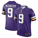 Zennovawear Men's Minnesota Vikings J.J. McCarthy Purple Team Legend Player Performance Jersey