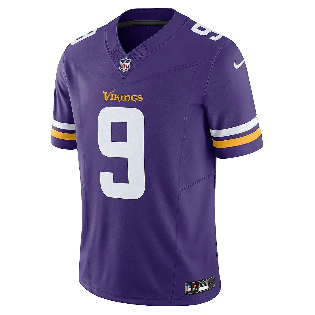 Zennovawear Men's Minnesota Vikings J.J. McCarthy Purple Vapor F.U.S.E. Limited Jersey