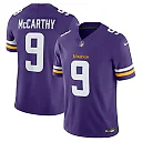Zennovawear Men's Minnesota Vikings J.J. McCarthy Purple Vapor F.U.S.E. Limited Jersey