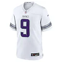 Zennovawear Men's Minnesota Vikings J.J. McCarthy White Alternate Game Player Jersey