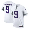Zennovawear Men's Minnesota Vikings J.J. McCarthy White Alternate Legend Player Performance Top