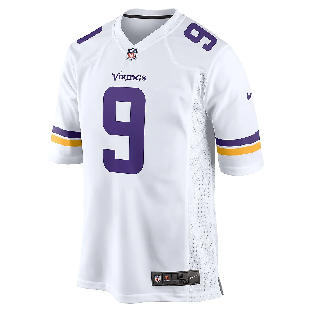 Zennovawear Men's Minnesota Vikings J.J. McCarthy White Game Jersey