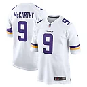 Zennovawear Men's Minnesota Vikings J.J. McCarthy White Game Jersey