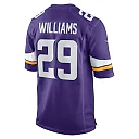 Zennovawear Men's Minnesota Vikings Joejuan Williams Purple Game Jersey