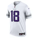 Zennovawear Men's Minnesota Vikings Justin Jefferson White Alternate Legend Player Performance Top