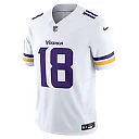 Zennovawear Men's Minnesota Vikings Justin Jefferson White Vapor F.U.S.E. Limited Jersey