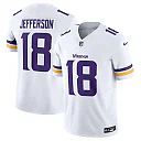 Zennovawear Men's Minnesota Vikings Justin Jefferson White Vapor F.U.S.E. Limited Jersey