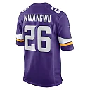 Zennovawear Men's Minnesota Vikings Kene Nwangwu Purple Game Jersey